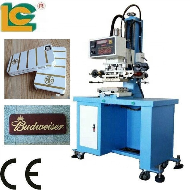 Wholesale Pneumatic Hot Foil Stamping Machine For Bottle Desktop Stamp Embossing Machine For Glass