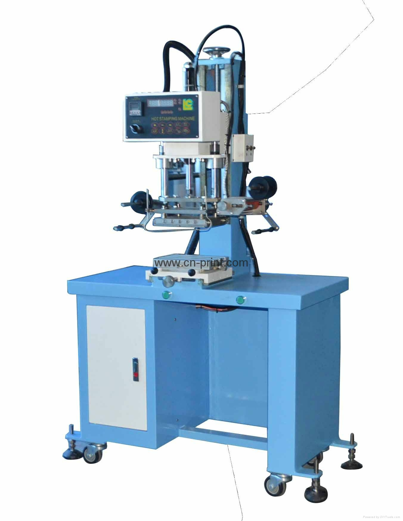 Wholesale Pneumatic Hot Foil Stamping Machine For Bottle Desktop Stamp Embossing Machine For Glass