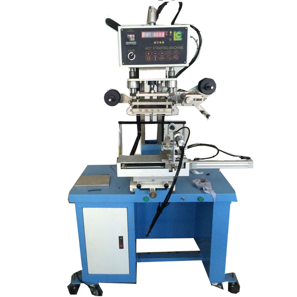 Hot Sale Pneumatic Hot Stamping Foil Machine For Plastic Cream Bottle