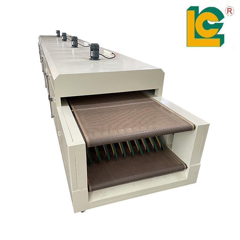 New product 3 layered IR drying tunnel conveyor for transfer paper PVC sheet ir drying tunnel conveyor dryer for t-shirt screen