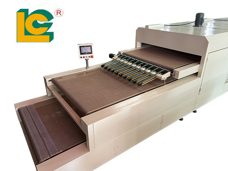 New product 3 layered IR drying tunnel conveyor for transfer paper PVC sheet ir drying tunnel conveyor dryer for t-shirt screen