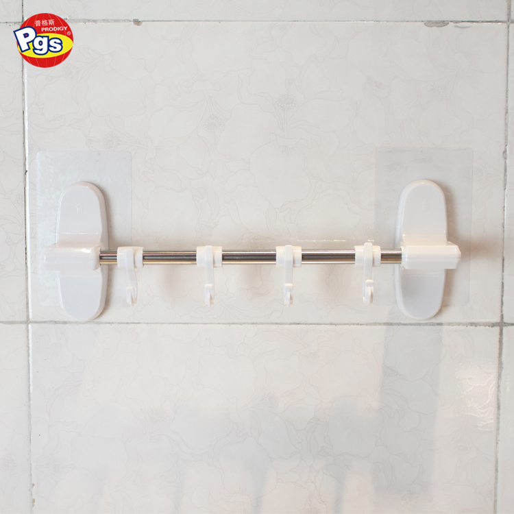 Plastic wall hanger hook bathroom towel handle bathroom towel hanger