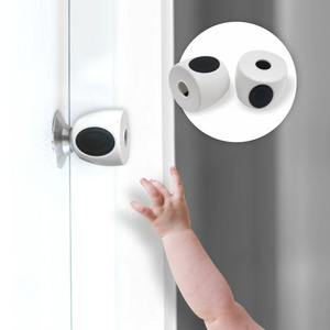 Prodigy Household Baby Safety Proof Door Lock Plastic Door Knob Cover Baby Safety Door Handle Lock