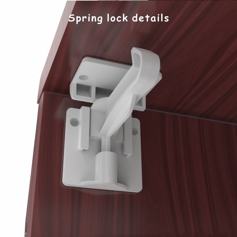 No Drilling or Tools Required for Installation Invisible Baby Proofing Cabinet Latch Locks