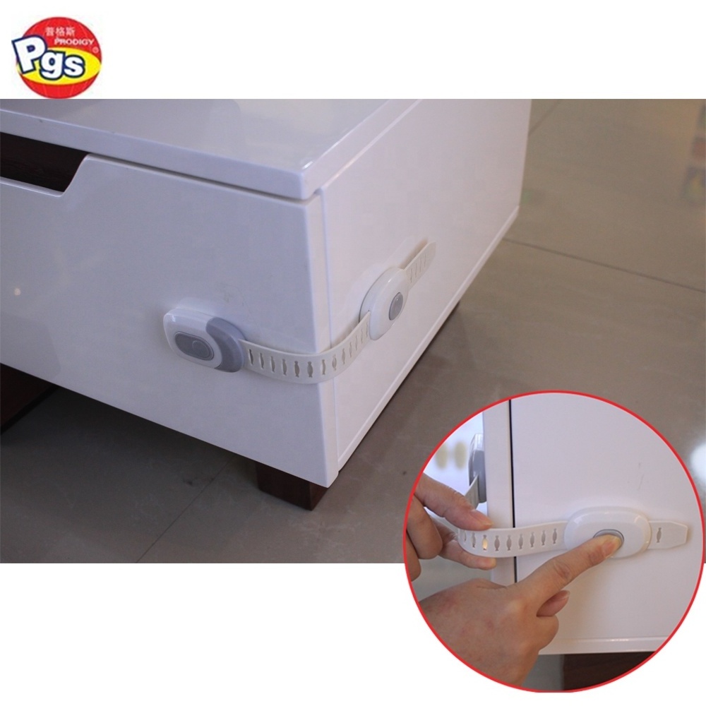 Adhesive safety lock Child Safty Lock Multi Function Adhesive Safety Latches Locks for Fridge