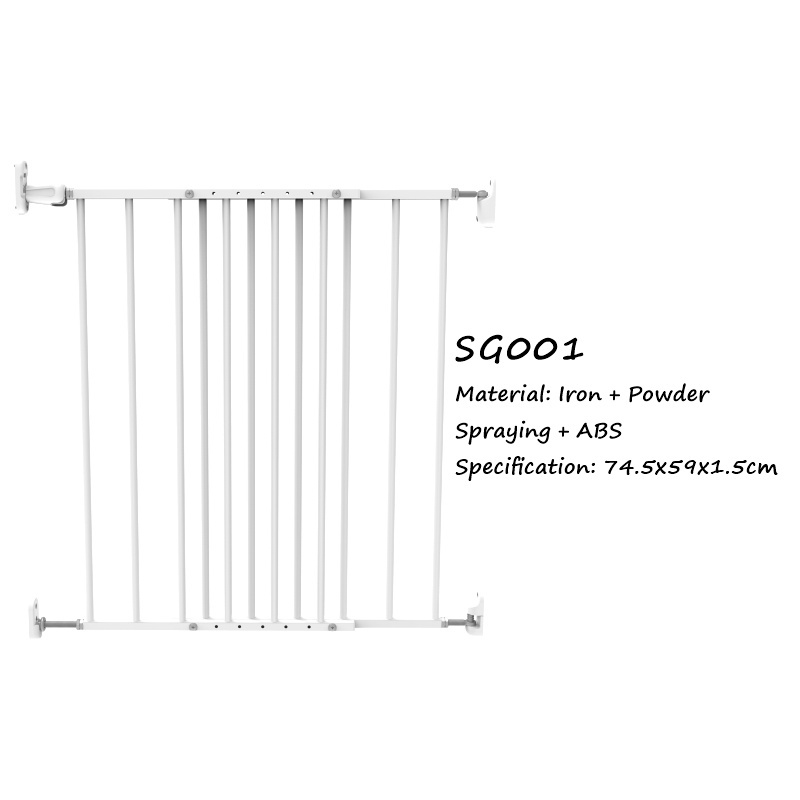 Tall metal walk through baby gate easy open baby gate extra tall