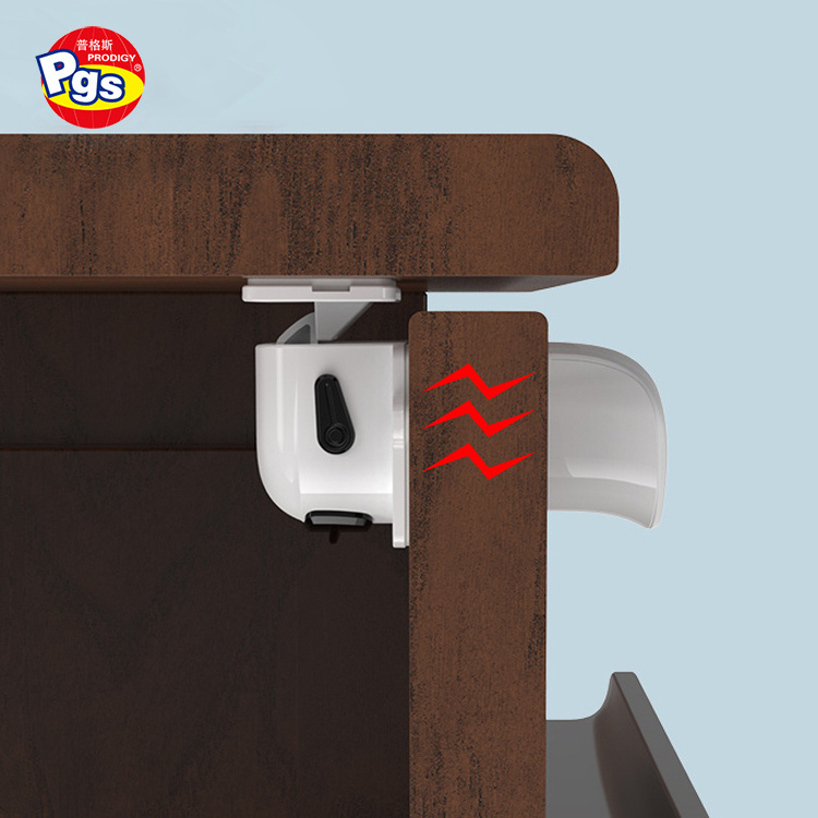 Magnetic Cabinet Drawer Cupboard Locks for Baby Kids Safety Child