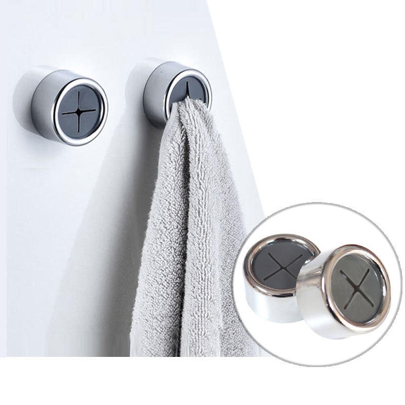 Prodigy Hot Selling Bathroom Kitchen Electroplating Self Adhesive Wall Apron Towel Hooks