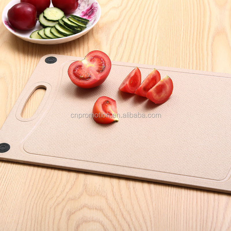 Premium organic material Non-slip rice husk cutting board/kitchen chopping blocks