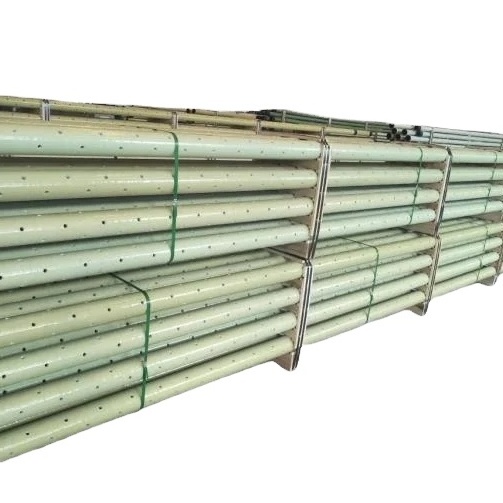 API 15HR 15LR GRE SCREEN TUBE fiberglass pipe prices for CMB