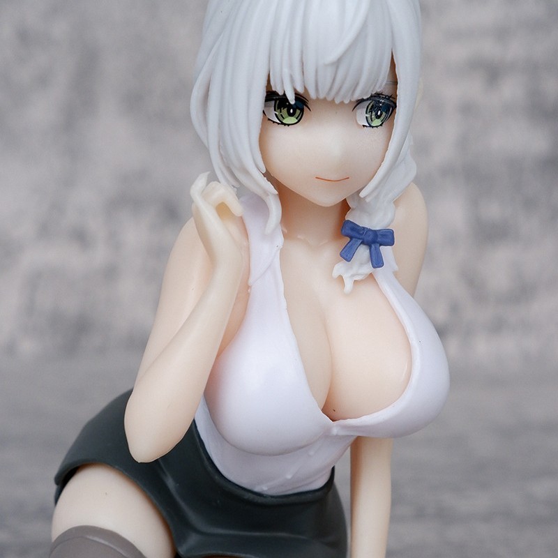 Hot Sale Toy GK Silk Girl Shirogane Noel Virtual Idol Anime sexy girls Action Figures saxy doll