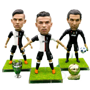 Tiktok hot selling joints can move Football star Figure Statues kid collectable Toy Action Figures