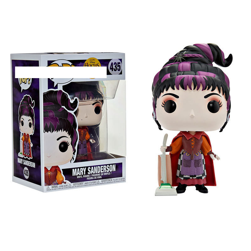 Hocus Pocus Vinyl Gift Crafts sets Action Figures kids Toys Q version Funkos Pop Cartoon Character