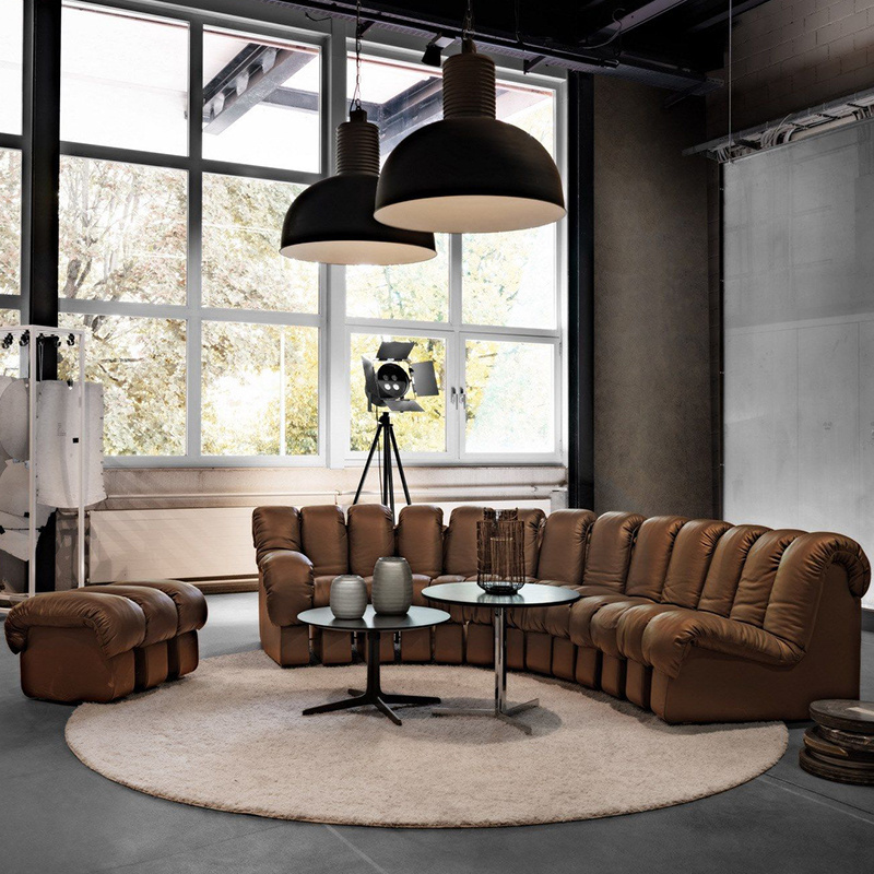 Modern Living Room 'Snake' Sectional Sofa Snake-Shaped Sofas Combination S Shape Free Combination Fabric Leather Sofas