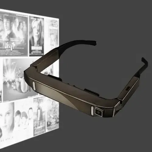 Wholesale VISION-80 1GB+2GB Super Smart Retina Glasses 3D VR Virtual Reality Headsets Support WiFi BT TF Card Video Recording