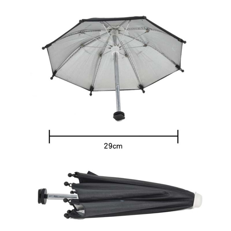 Dropshipping  Camera Mini Waterproof Sunscreen Umbrella For Photographic Equipment For Outdoor Cell Phone / Camera