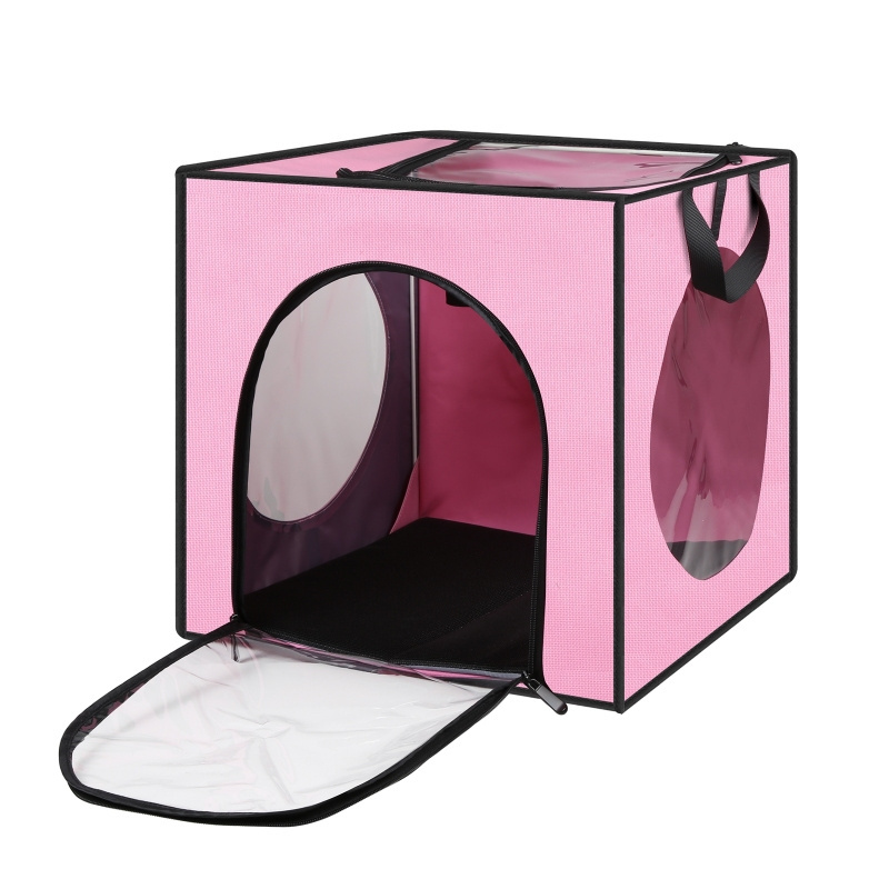 Dropshipping&Wholesale FUNADD Pet Bath Drying Box Portable Dryer Cage Folding Cat Cage