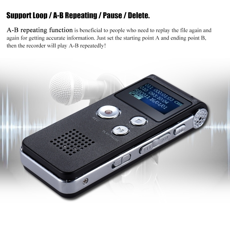 2023 Voice Recorder Digital Audio Voice Recorder Usb Dictaphone Digital Audio Voice Recorder