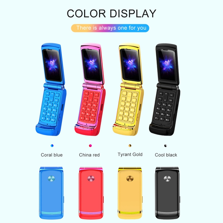 Drop Shipping Hot Sale Mobile Phone ULCOOL F1 Super Mini Flip Phone World Mini Smallest Flip Mobile Phone Unlocked