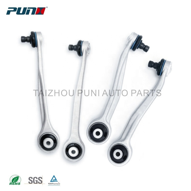 16PCS Auto suspension parts Front Lower control arm kit for Audi A4 A5 Q5 B8 A6 C7 8K0498998 8K0407693F