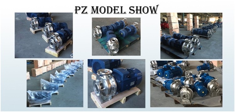 PZ Horizontal Stainless Steel Centrifugal Pump Monoblock Water Pump Price