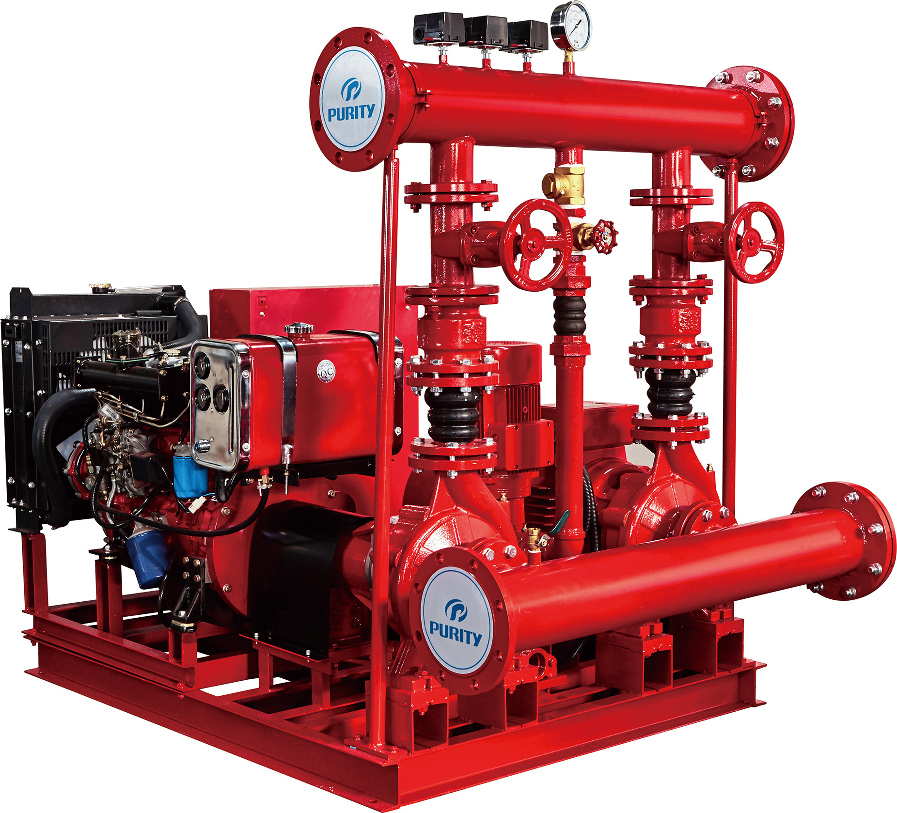 PEDJ 500GPM Horizontal Centrifugal Water Pump fire pumps for sprinkler systems for Fire Fighting System Assembly