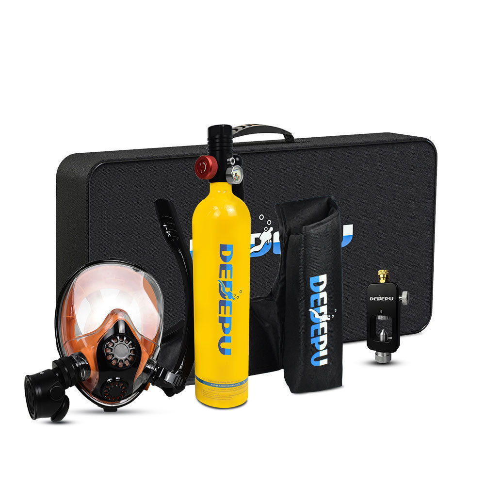 Scuba System Small Portable Oxygen Breathing Cylinder Diving Equipment Kit Cylinder Other Swimming Diving