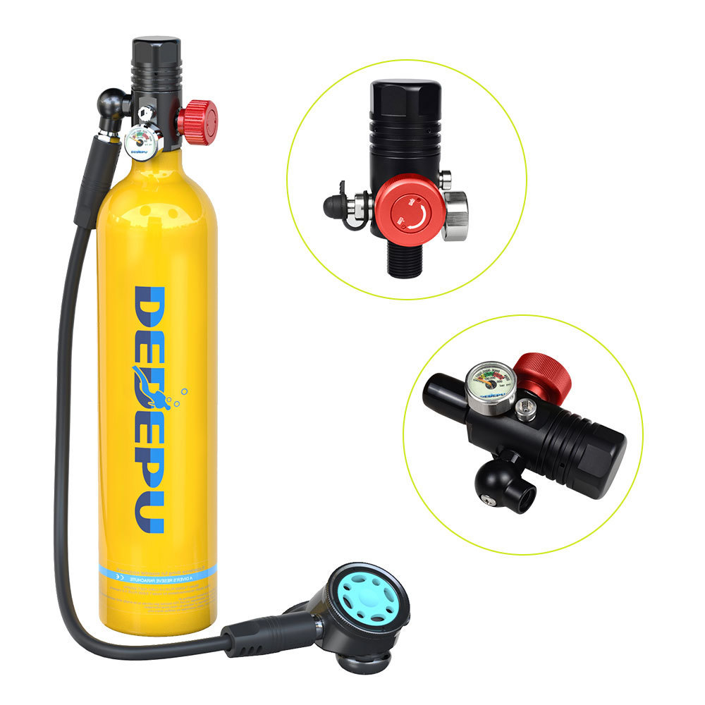 Scuba System Small Portable Oxygen Breathing Cylinder Diving Equipment Kit Cylinder Other Swimming Diving