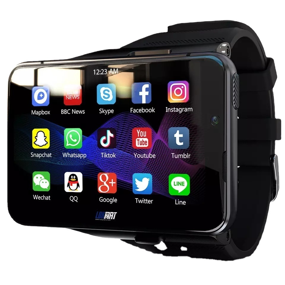 MAX 4G GPS WIFI 2.88 Inch Touch Screen Dual Camera Gaming Sim Card Fashion Smart Watches