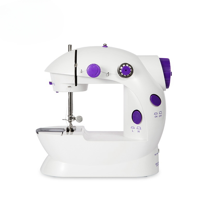 QC202 Handheld Household Hand Mini Motor Electric Sewing Machine With Extend Board For Home