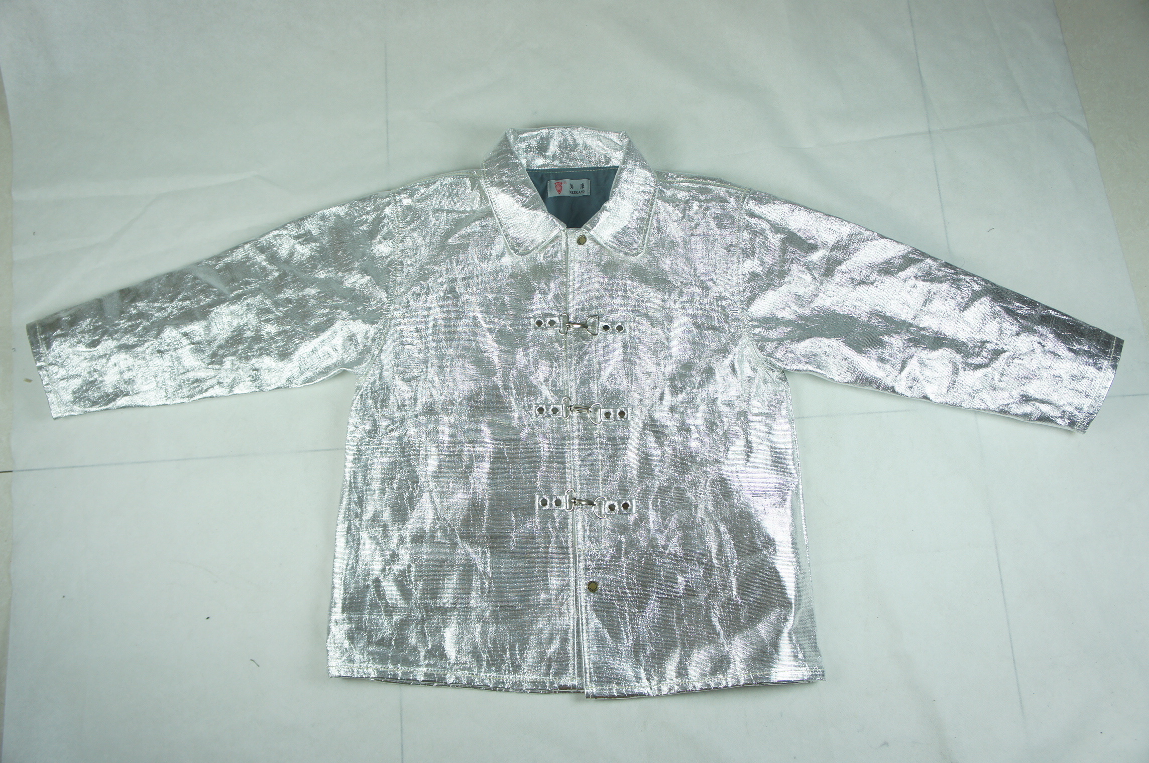 Anti- radiant heat 1000 degree Aluminized fire safety jacket for worker