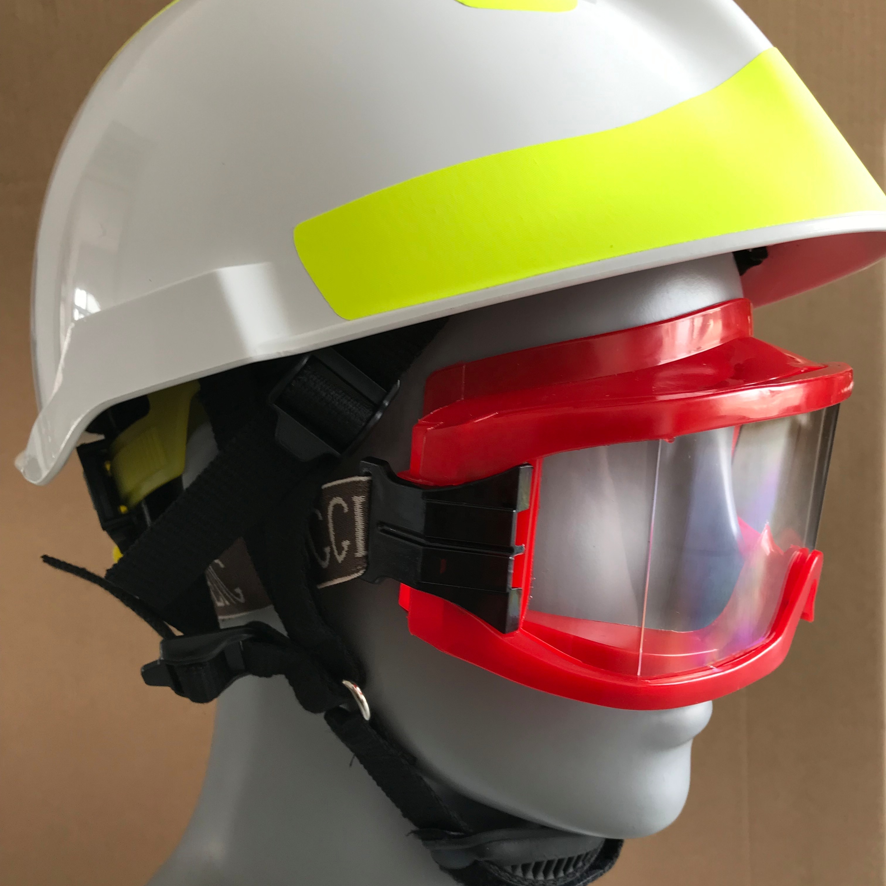 CE Certified Flame Retardant Fire Fighting Protective Firefighter Safety Helmet for Firemen casque pompier