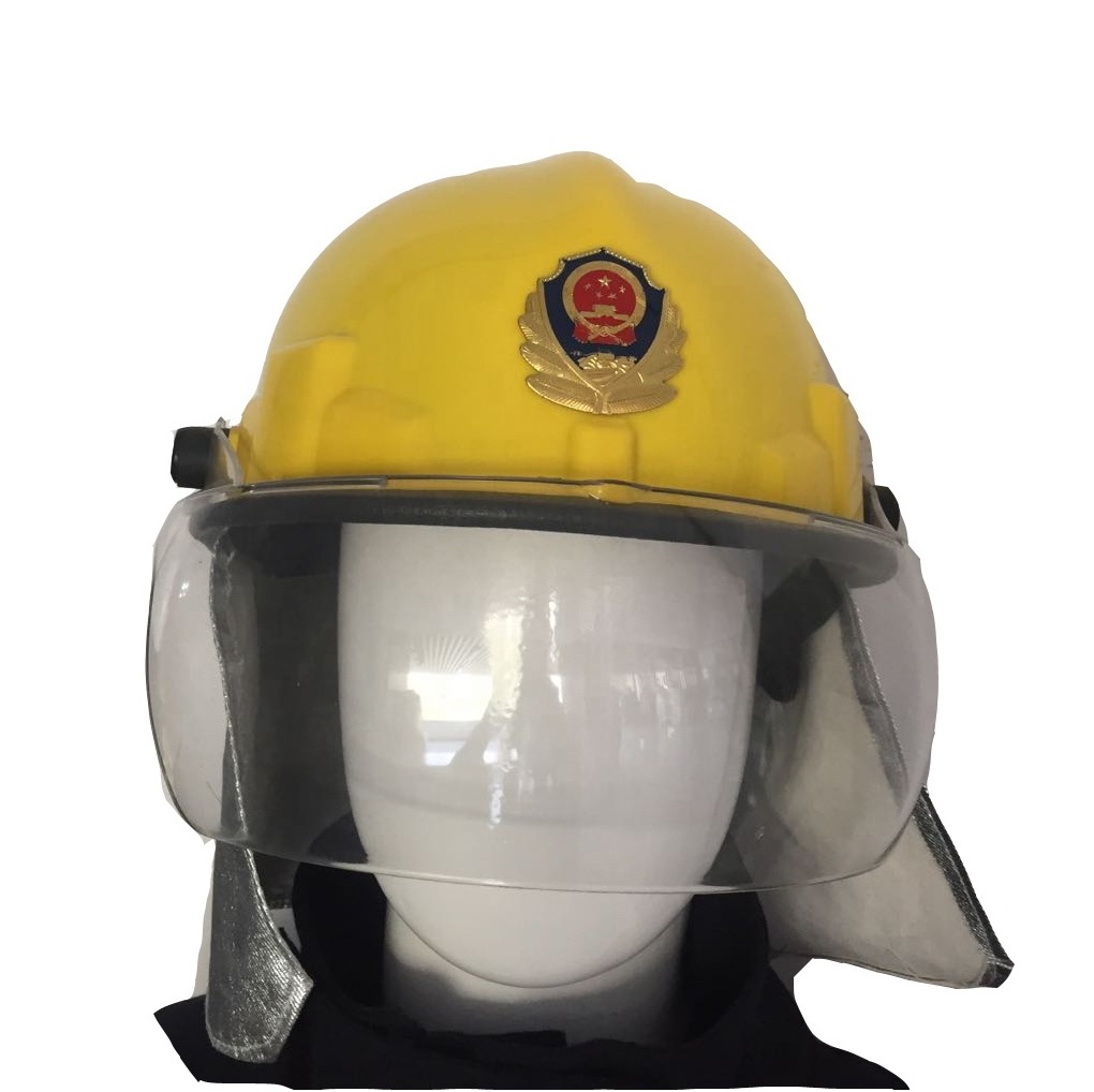 CE Certified Flame Retardant Fire Fighting Protective Firefighter Safety Helmet for Firemen casque pompier