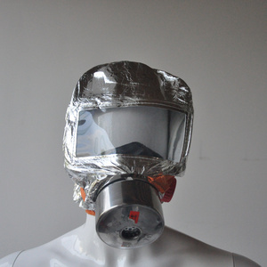 EN fire escape protective disposable  face shield mask hood