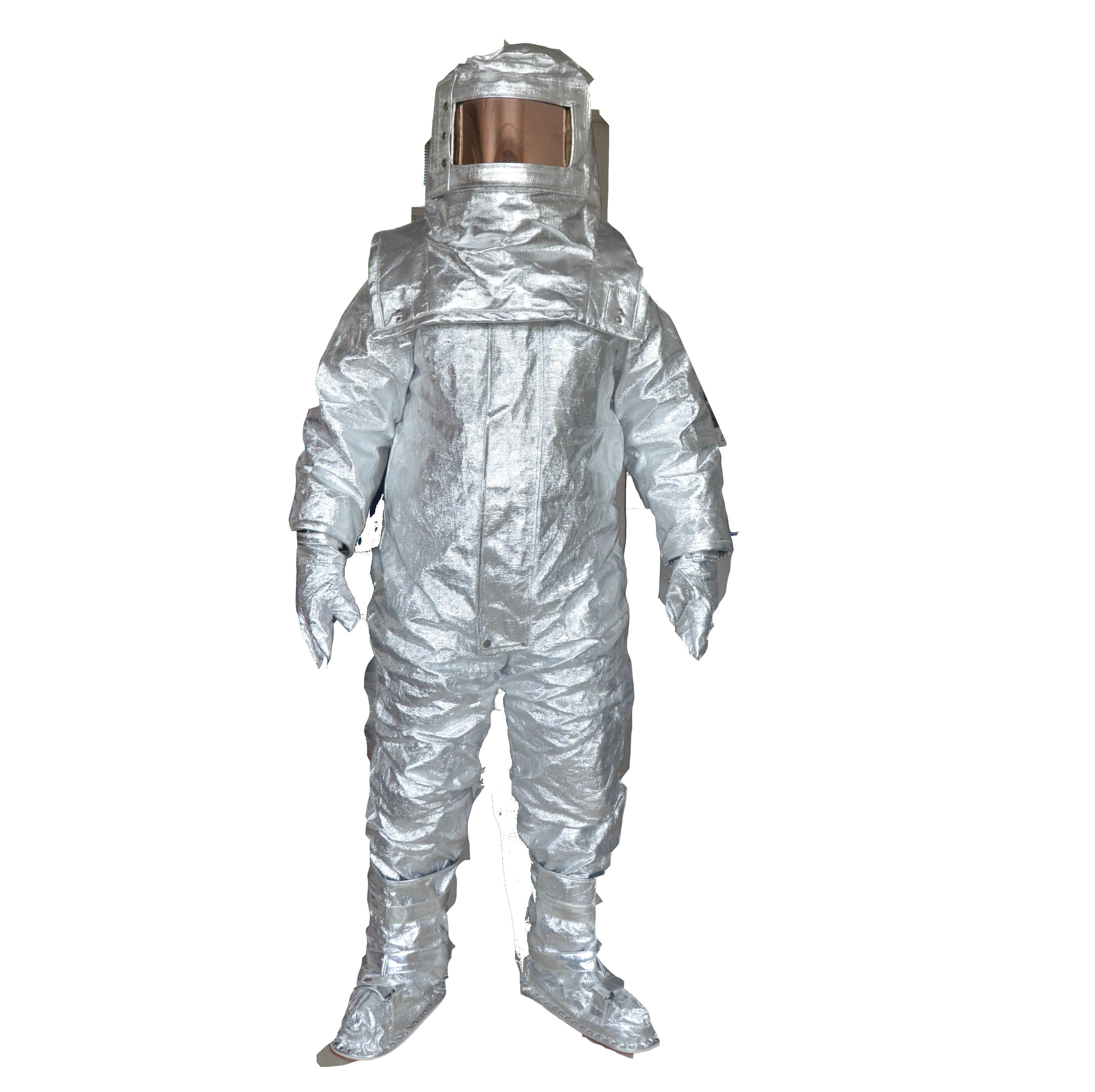 Aluminium Fire entry suit uniform fireman suit safety clothing anti-radiant heat