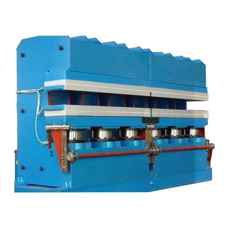 duplex tire tread vulcanizing making machine