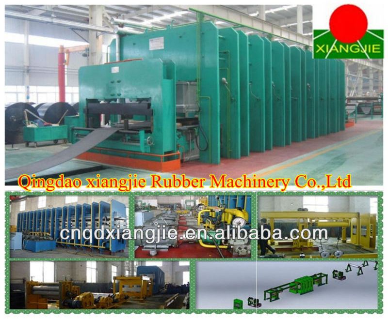 Rubber conveyor Belt Vulcanizing machine / conveyor belt production line /belt making machine