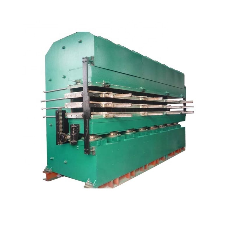 duplex tire tread vulcanizing making machine