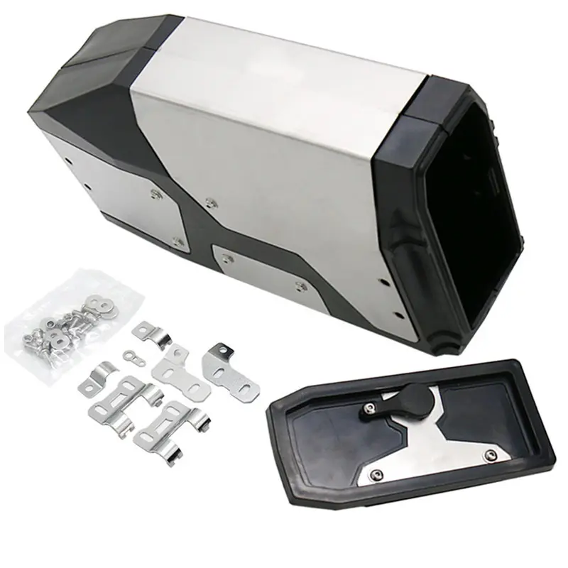 Tool Box For BMW R1250GS R1200GS LC F850GS F750GS Adventure 2018-2021 Aluminum Toolbox 4.2 Liters Left Side Bracket Accessories