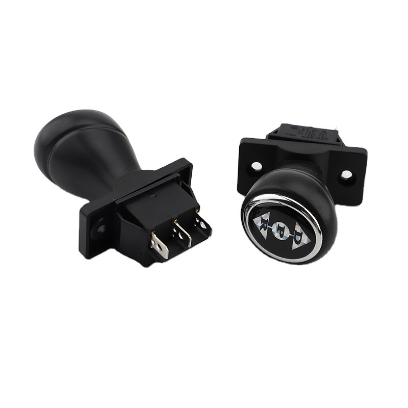 KCD4 6 pin 3 position rocker switch Children's electric toy car Forward/Stop/Back Gear Lever Push Rod Switch