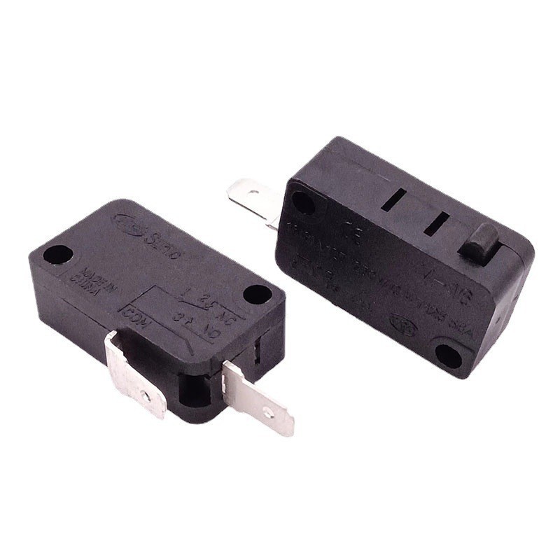 V-16 large microswitch 2-pin black snap action micro switch without lever 16(8)A 125/250VAC T125 5E4