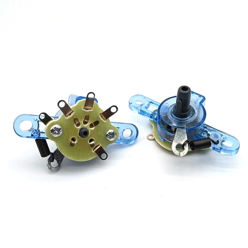 5-pin 3-speed Electric fan switch Wall fan pull rope switch rotary selector switch with spring