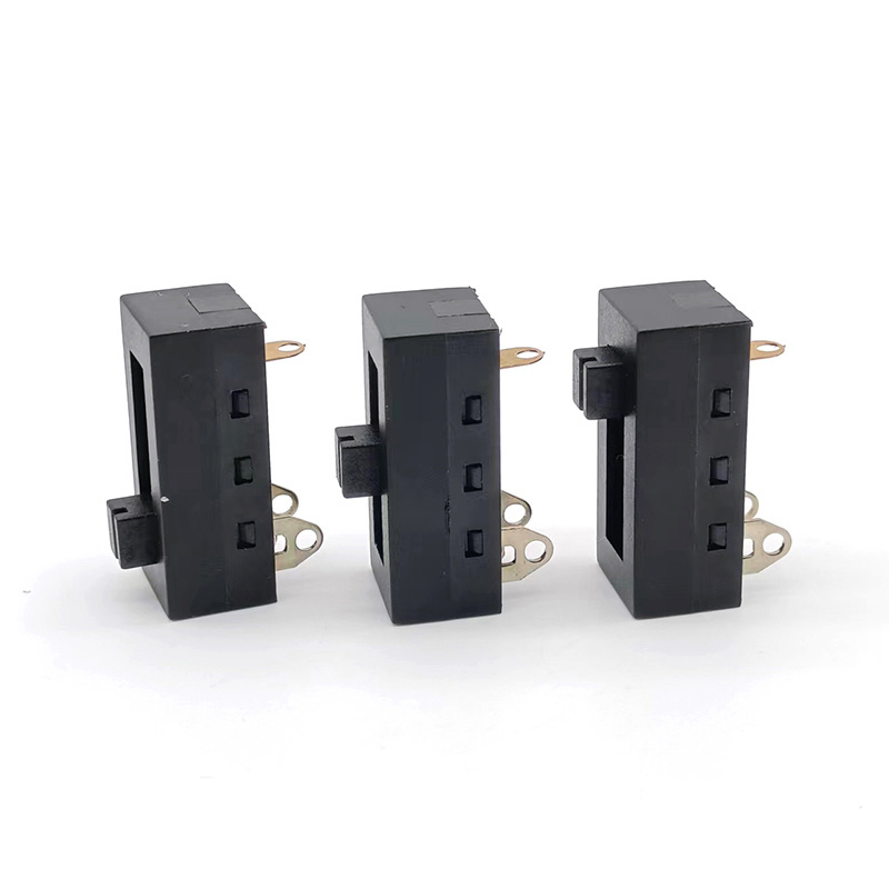 Hair dryer switch 3-pin 3-position slide switch 10A 250VAC