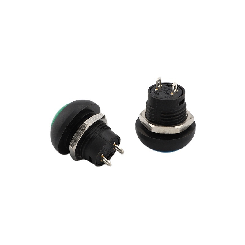 PBS-33B mini waterproof plastic momentary push button switch 12mm