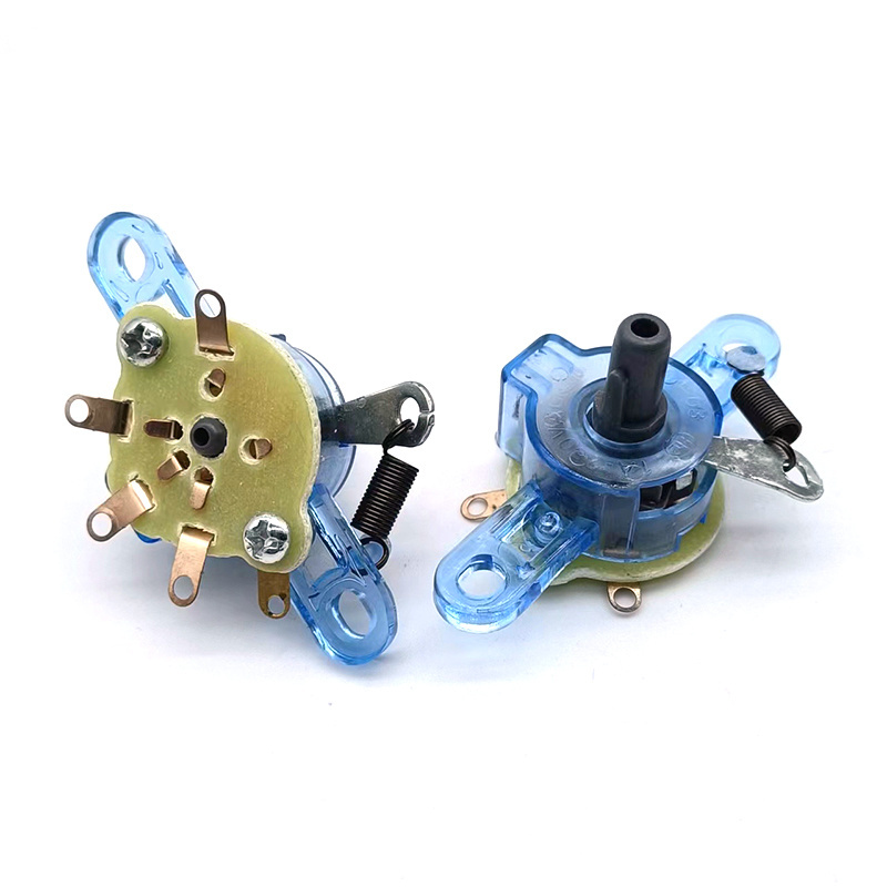 5-pin 3-speed Electric fan switch Wall fan pull rope switch rotary selector switch with spring