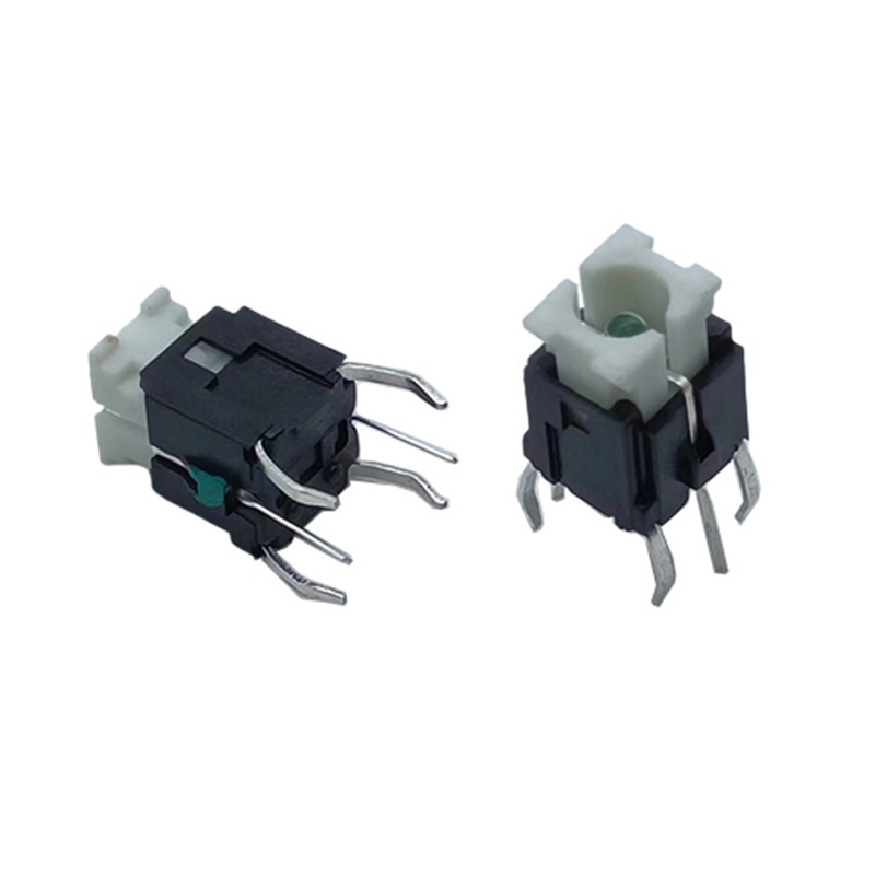 6*6*9mm Tact Switch 4-pin DIP SMT Tactile Switch with led