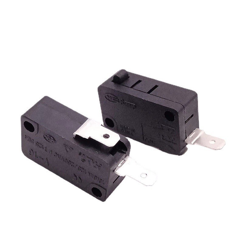 V-16 large microswitch 2-pin black snap action micro switch without lever 16(8)A 125/250VAC T125 5E4