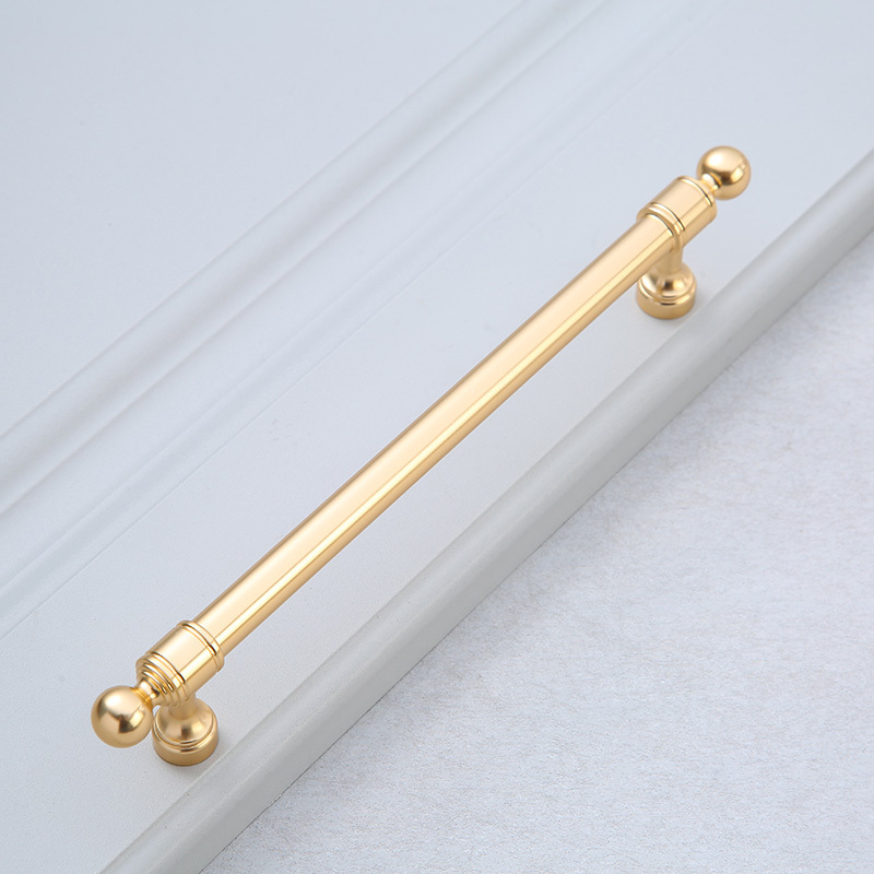 Gold Wardrobe Cabinet Drawer Knobs Pulls Handles