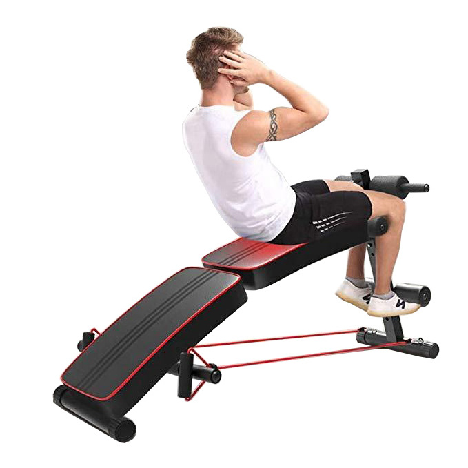 Indoor Cardio Training Fitness Equipment Body Building Adjustable Sit Up Bench