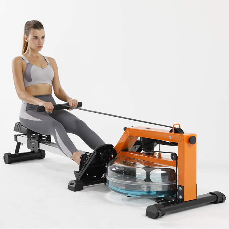 Indoor rower fitness row machine water rowing machine for home use